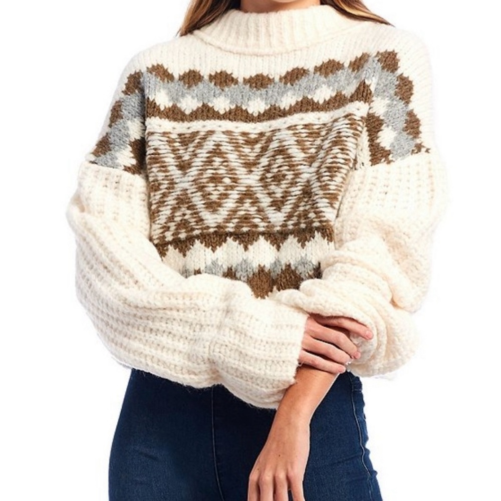 Free People Alpine Knit Sweater - Picture 5 of 8